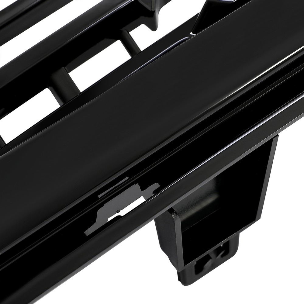 For GMC Yukon Denali Style 2015-2020 22936421 Front Upper Grille Gloss Black ABS