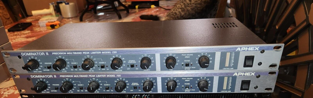 Aphex Dominator II model 720 multiband peak limiter