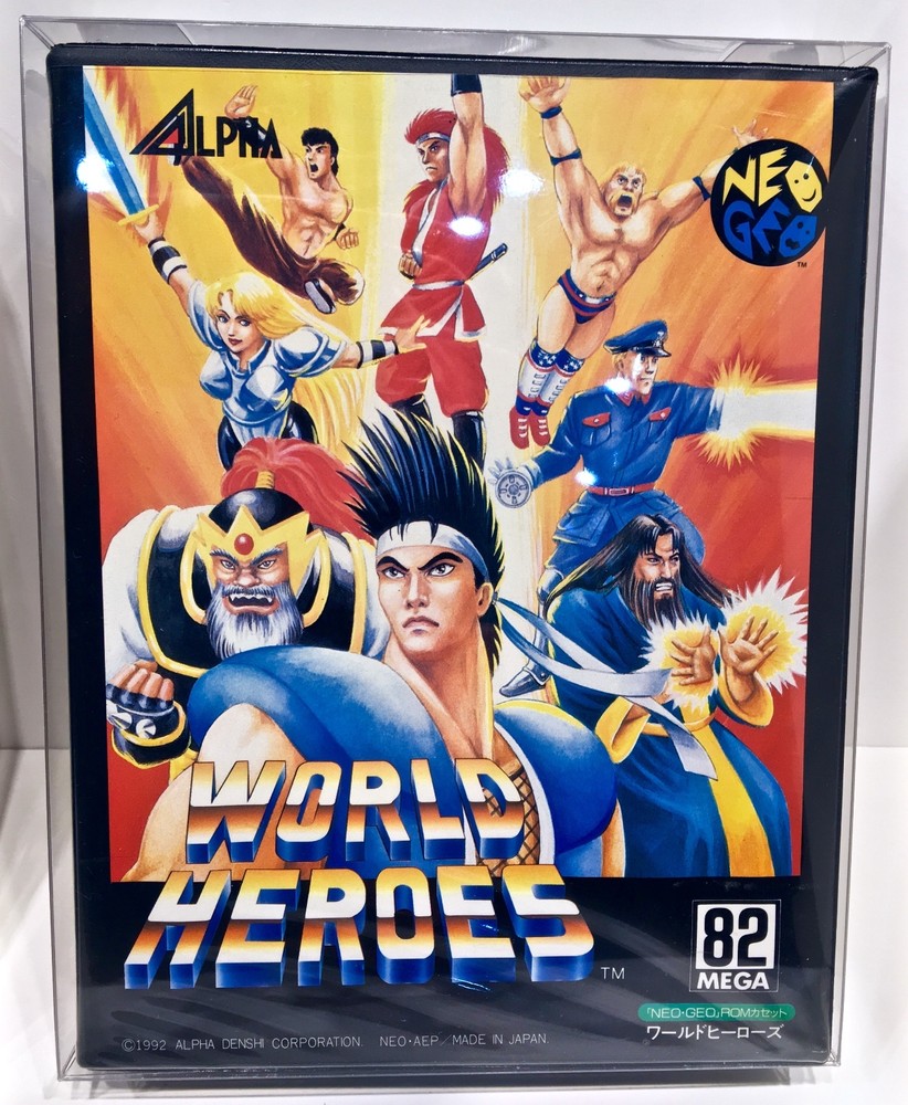 1 Box Protector For NEO GEO AES Game Boxes Standard / Clamshell Read! Custom