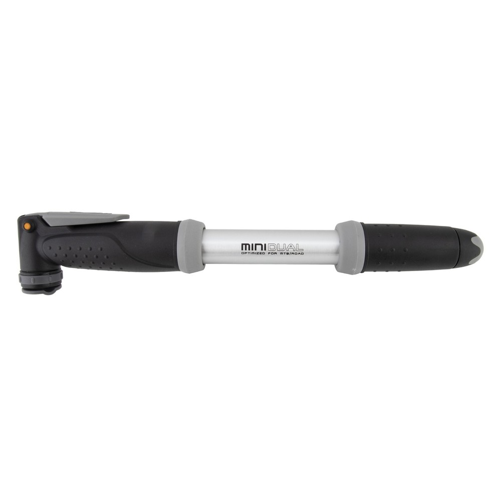 Topeak Mini Master Blaster Frame Pump: Silver/Black