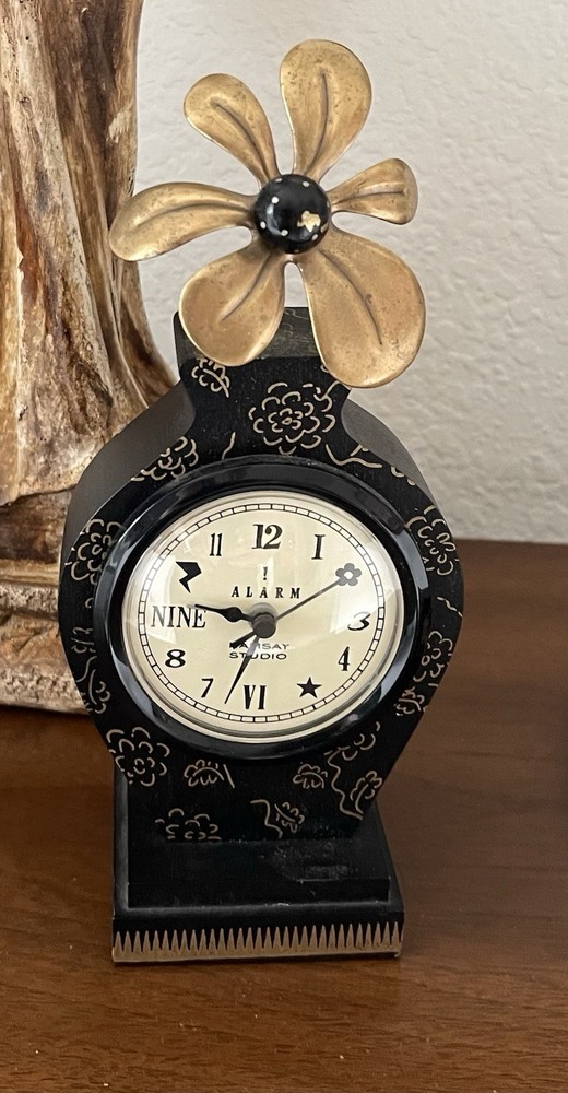 RAMSAY Studio Handmade Original Vintage Clock, Signed