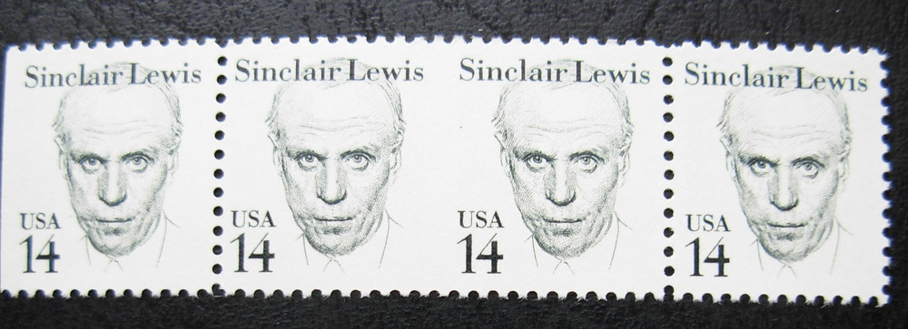 1856 Sinclair Lewis, Imperf  Error, Mint  NH