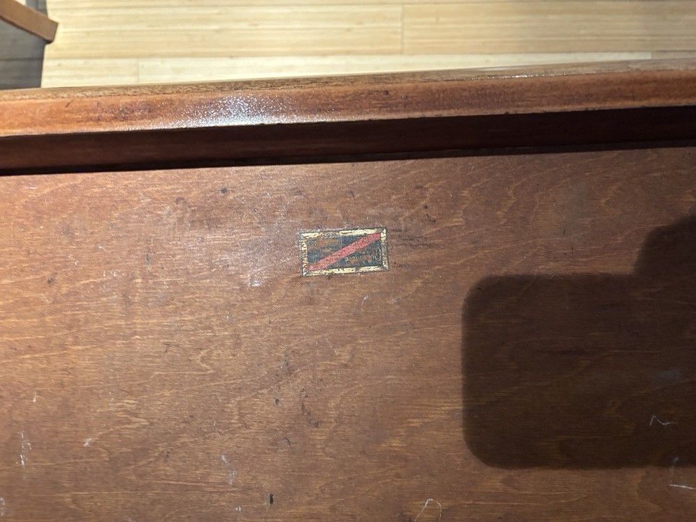 Antique Cherry Queen Anne Desk