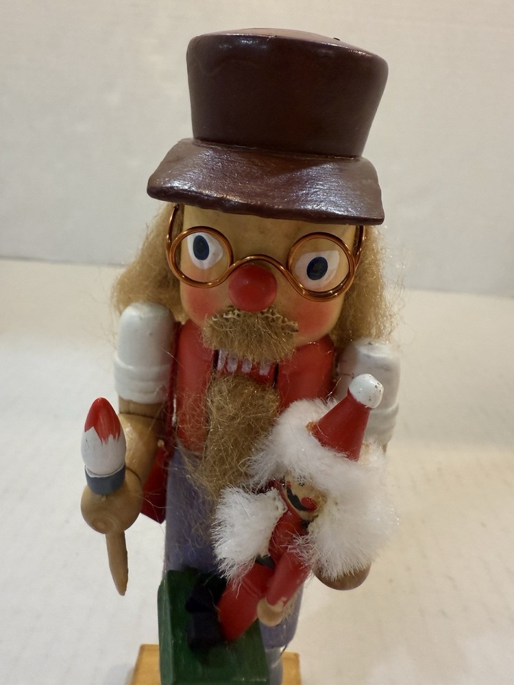 Vtg Christian Ulbricht Nutcracker Toymaker 7" Mini Version Germany Discontinued