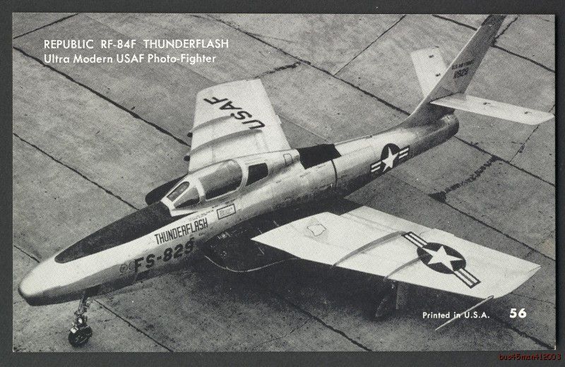 Arcade Card:Republic RF-84F Thunderflash #56