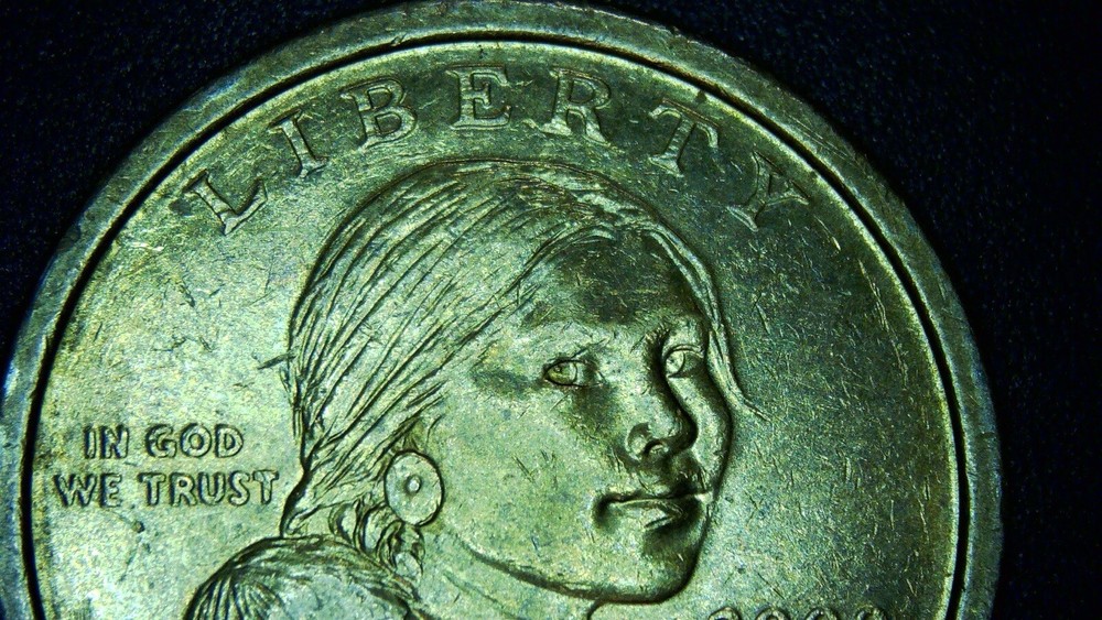 2000 D $1 SACAGAWEA GOLD COIN ERROR