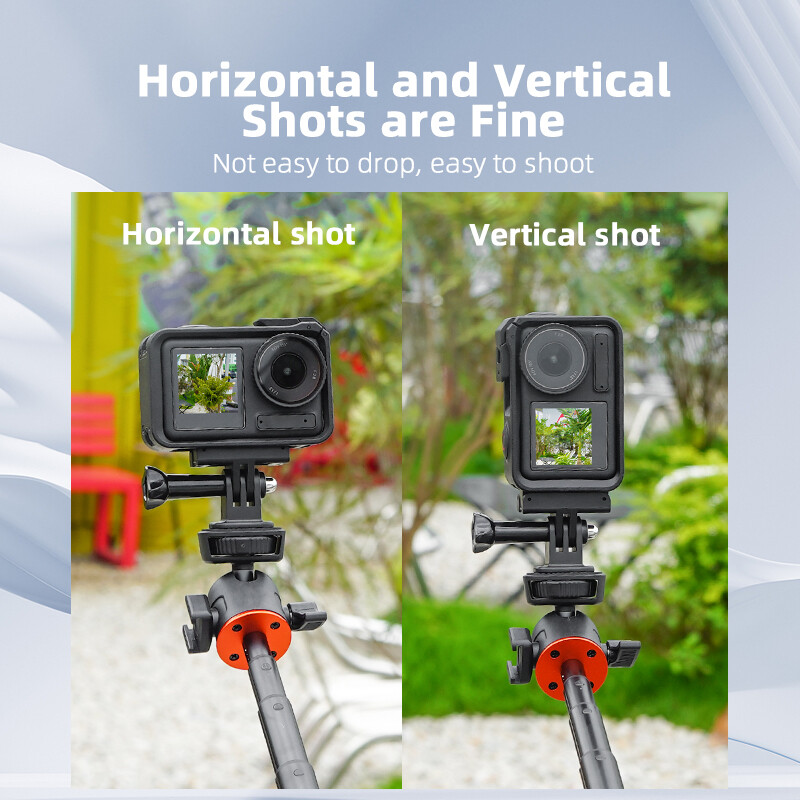 Accessories For DJI Action 3/4 Camera Magnetic Quick Release Mount Base Black