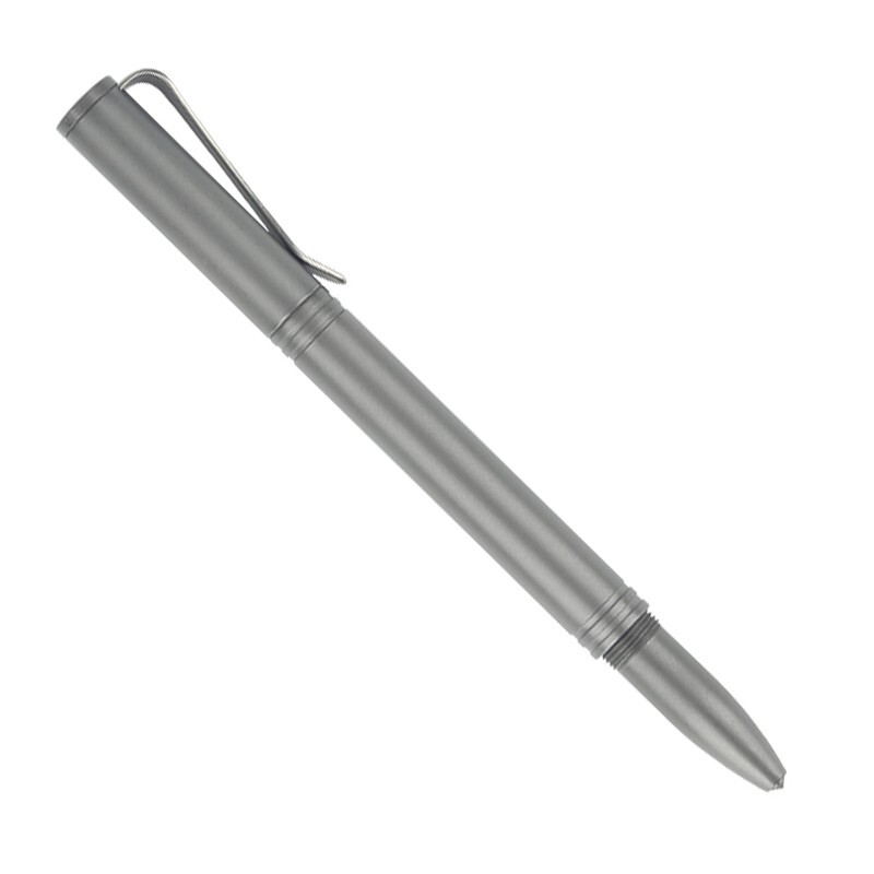Lightweight Titanium Alloy EDC Survival Pen – Black Ink (New)