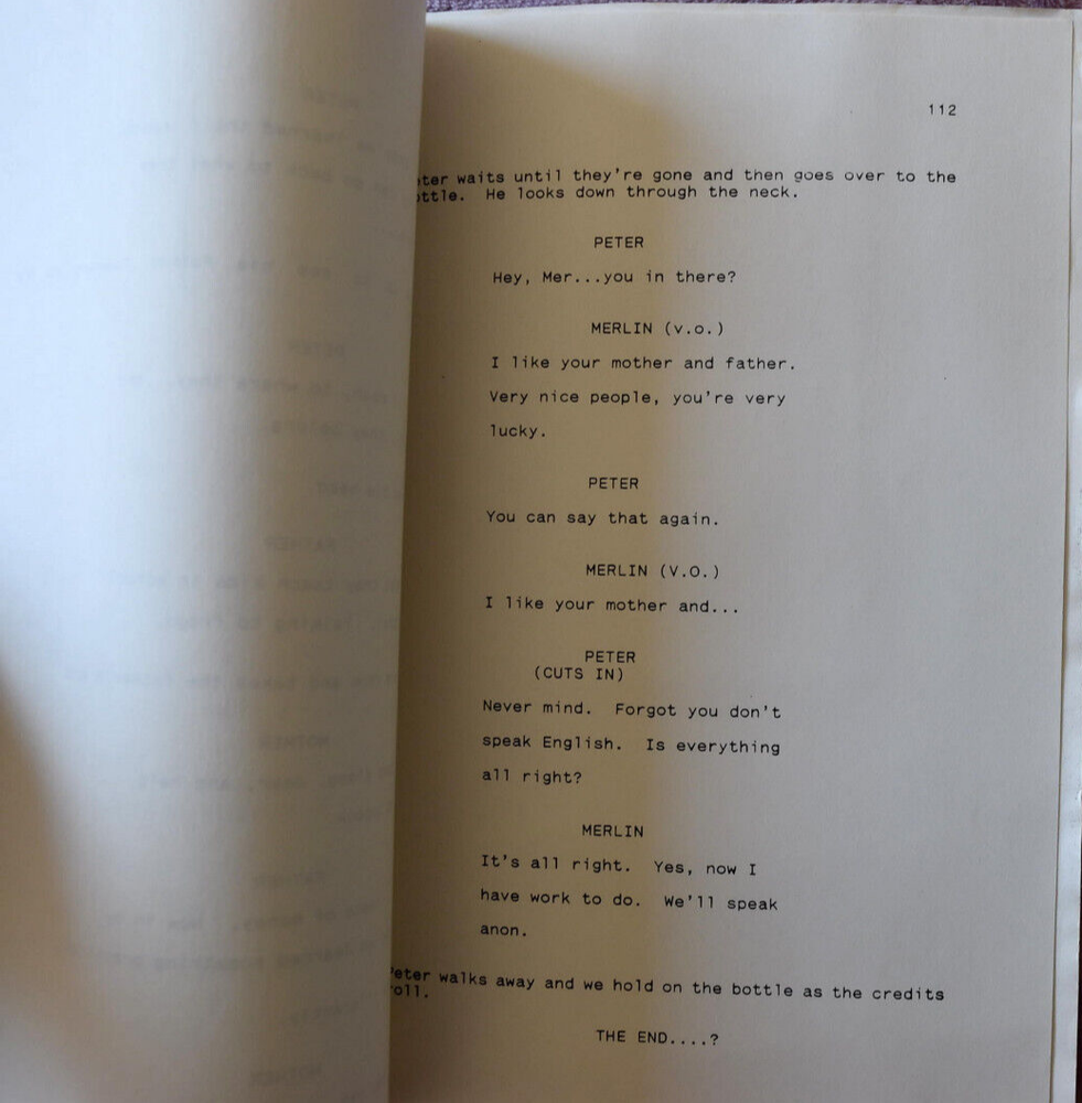 "The Sorcerer's Apprentice" Star Trackers Original Screenplay Script
