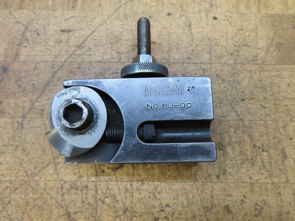 Armstrong 6J-QC quick change threading & grooving lathe tool CXA size