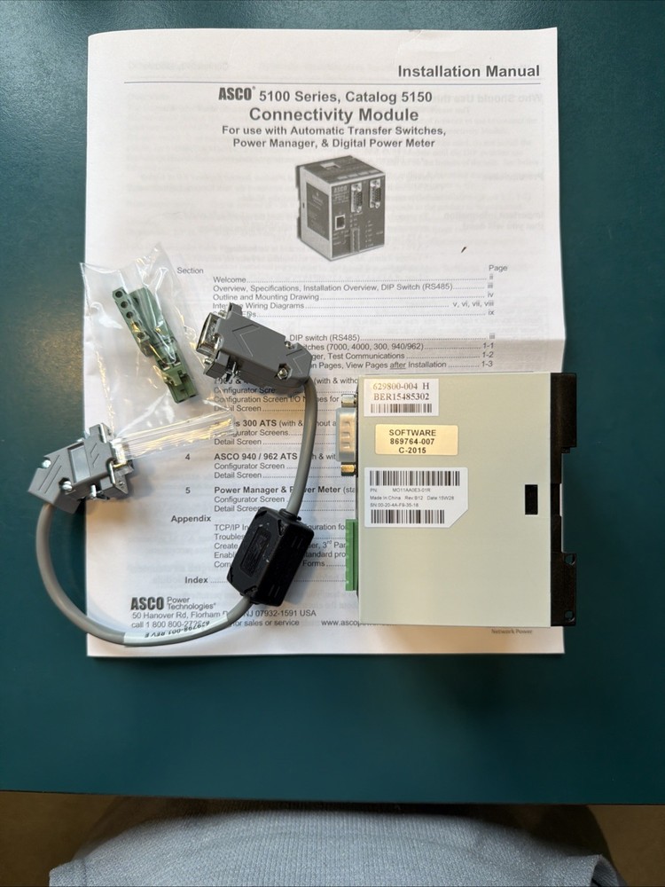 ASCO Connectivity Module 5150 NEW