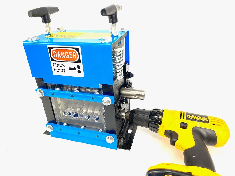 BLUEROCK ® MWS-83MD Portable Copper Wire Stripping Machine Stripper STRiPiNATOR®