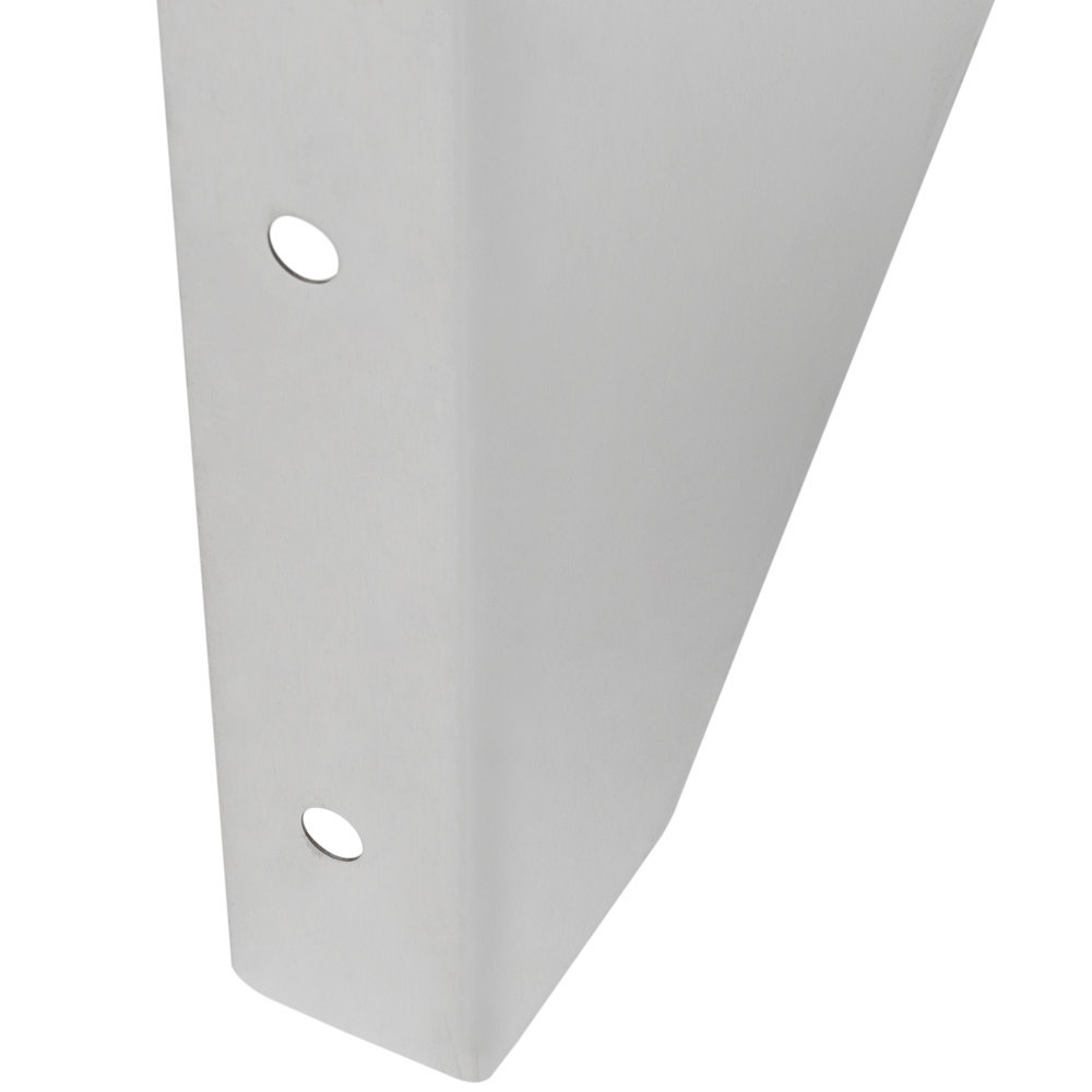 Regency 15" x 36" Stainless Steel Wall Hanging Pot Pan Rack Kitchen Shelf Hook