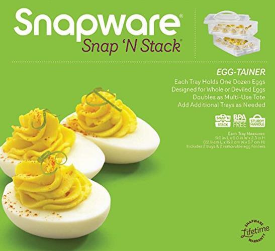 Snapware Snap 'N Stack Portable Storage Carrier with Lid for Assorted Styles