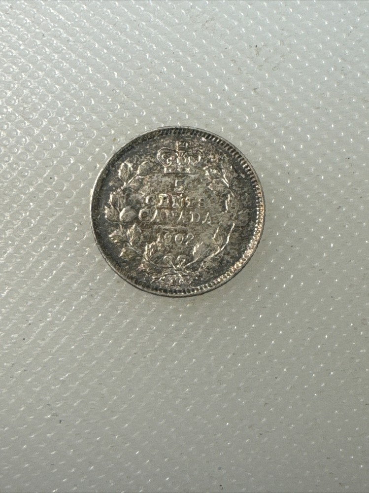 1902 H Canada 5 Cent PG