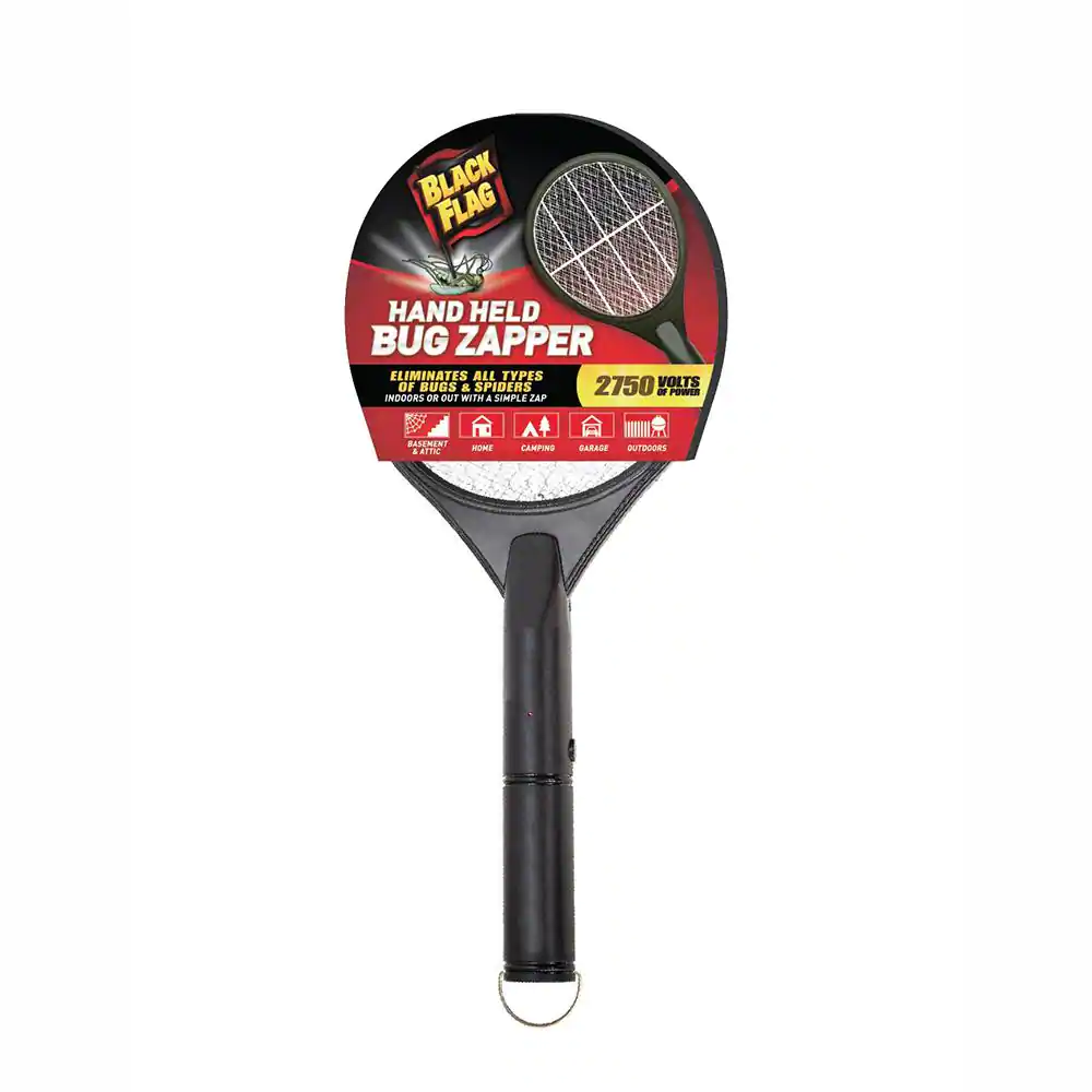 NEW Bug Zapper Battery Electric Hand Held Racket Fly Swatter Ant