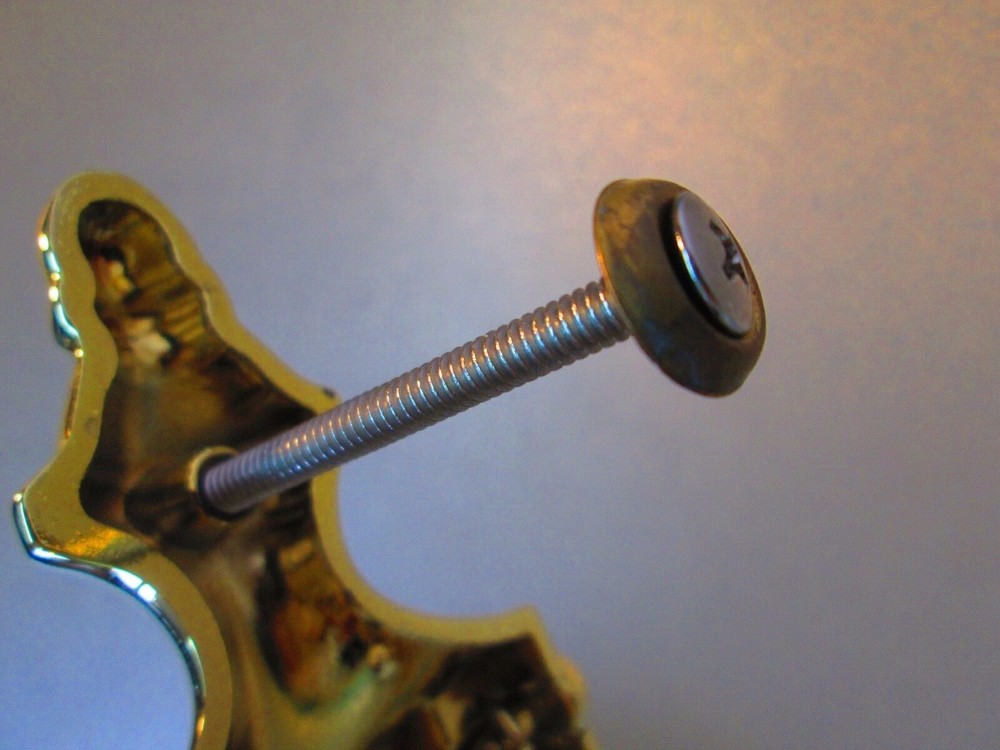 Solid Brass Door knocker Colonial with hardware