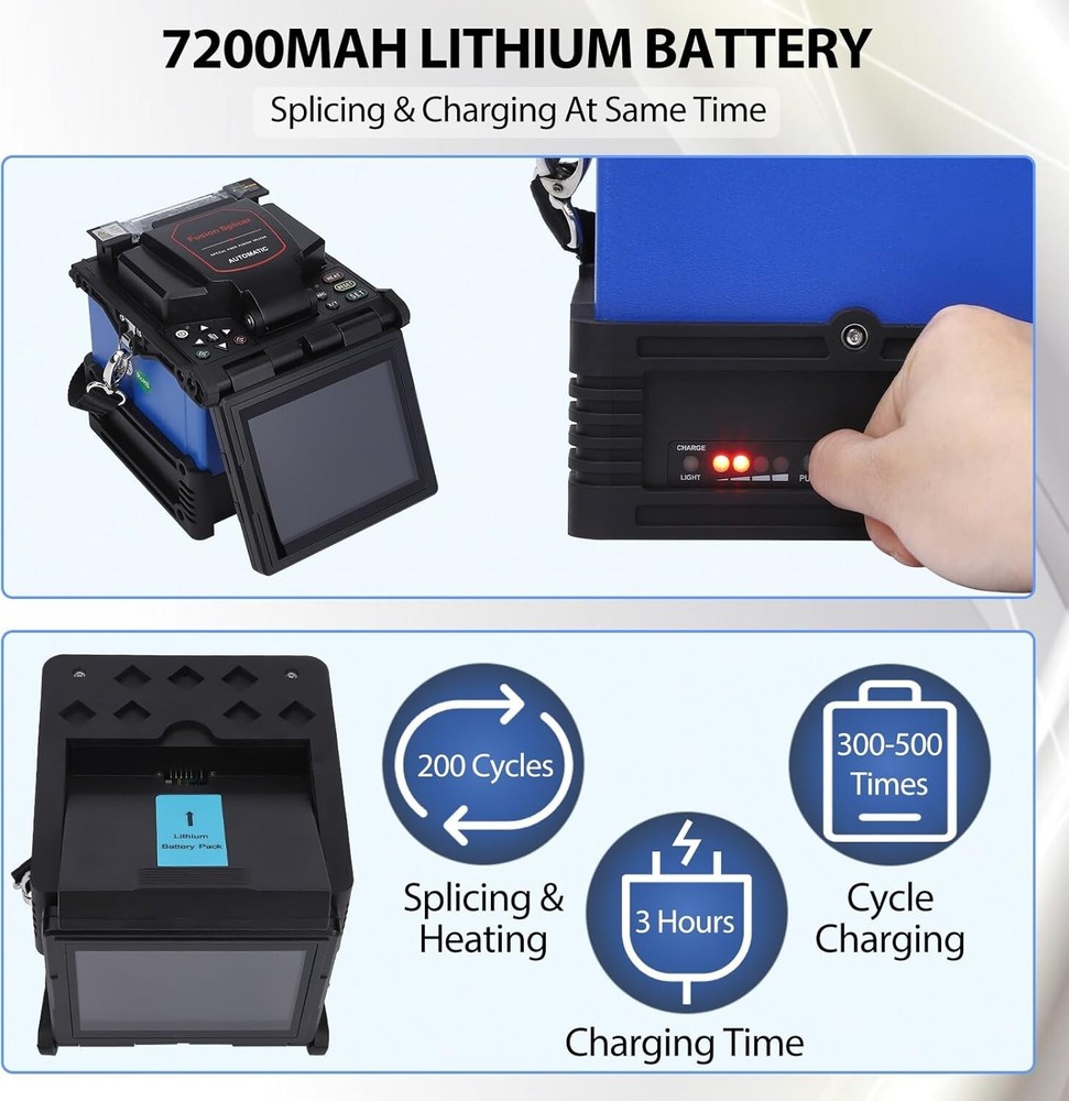 Fiber Optical Fusion Splicer FL-118 Automatic FTTH Automatic Splicing Machine