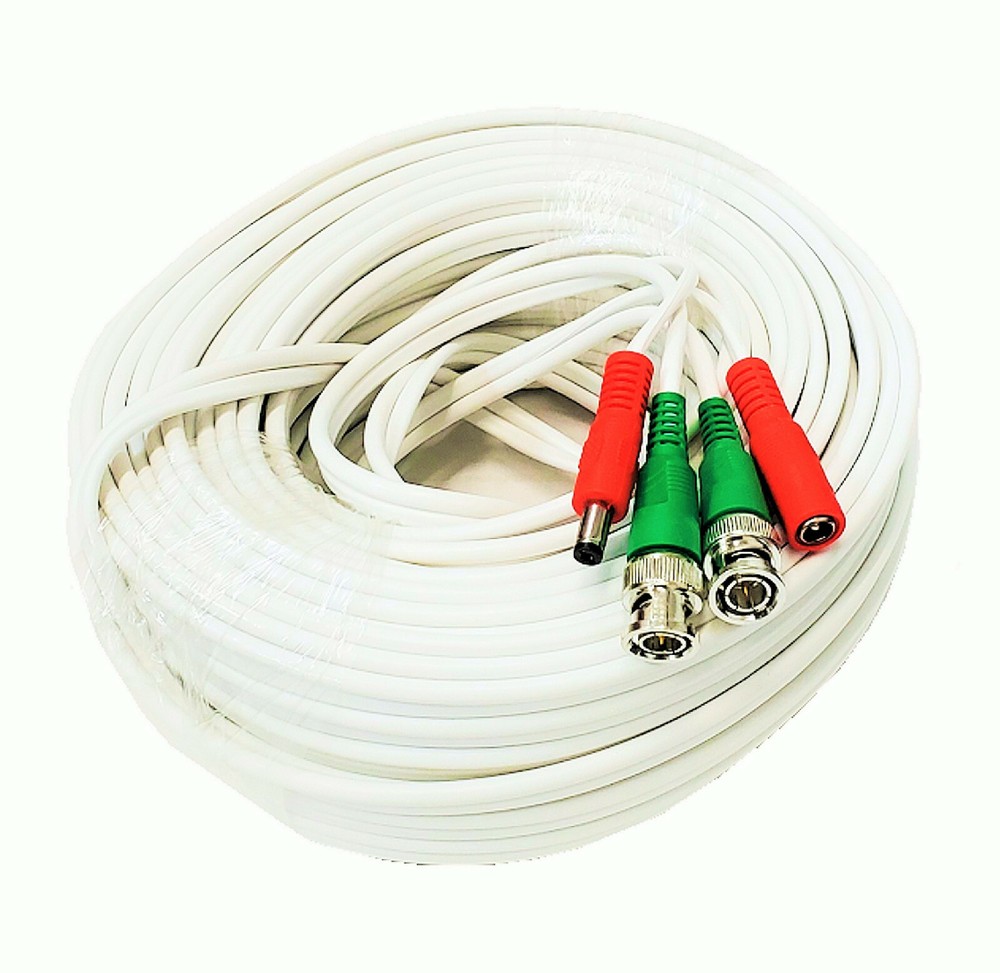 4 PACK PREMIUM 100Ft.Double BNC EXTENSION CABLES FIT Lorex SYSTEMS-W
