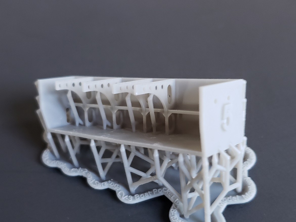 1/350 USS Lexington CV-2 and USS Saratoga CV-3 boat pockets, 1928-1942