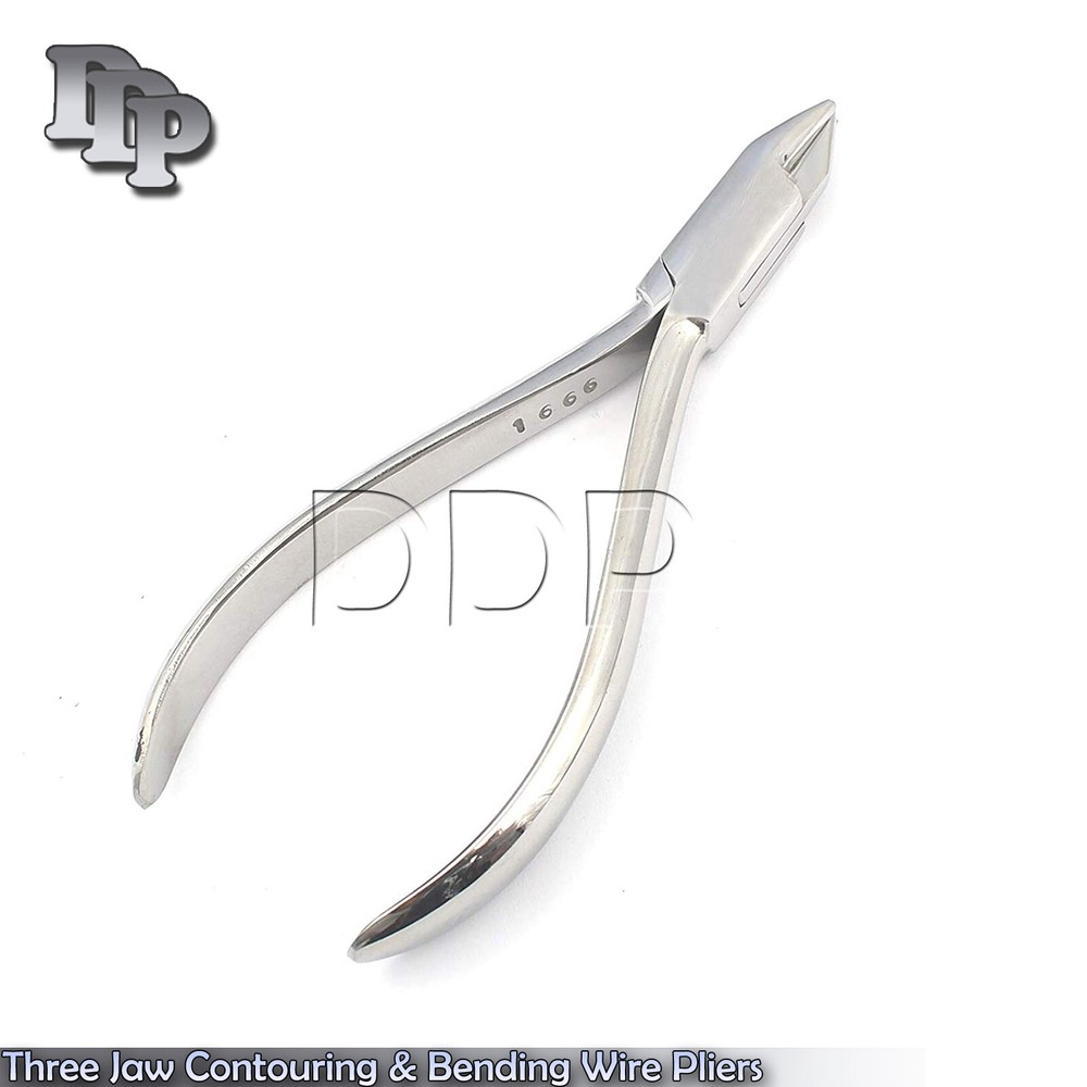 Three Jaw Contouring & Bending Wire Pliers Orthodontic