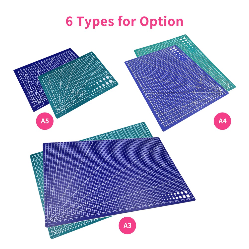 A3 Cutting Mat Single-sided Cutting Board Cut Pad DIY Tool with Clear Grid U0D8
