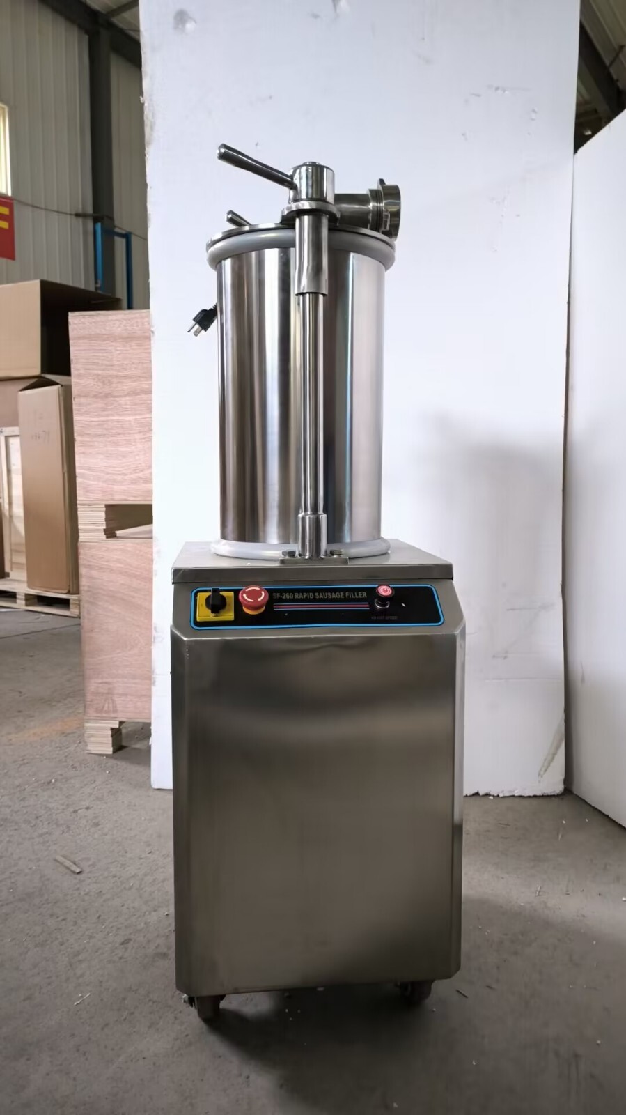 Hydraulic 57 lb. Sausage Stuffer | Automatic 110V | 882 lb/h | Sausage Filling