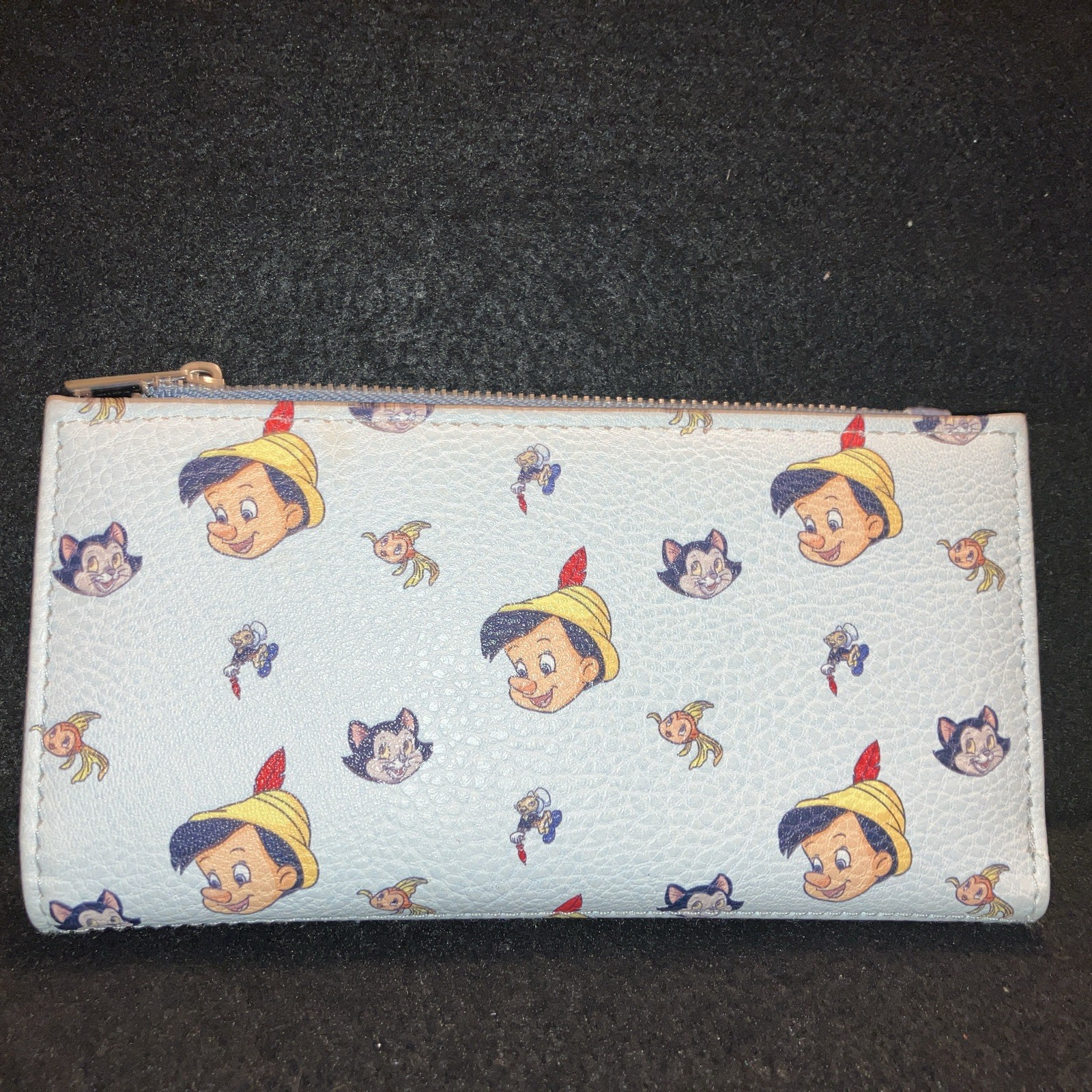 Disney Pinocchio Wallet - Buckle Down Products Story Book CLEO-FIGARO-JIMINY