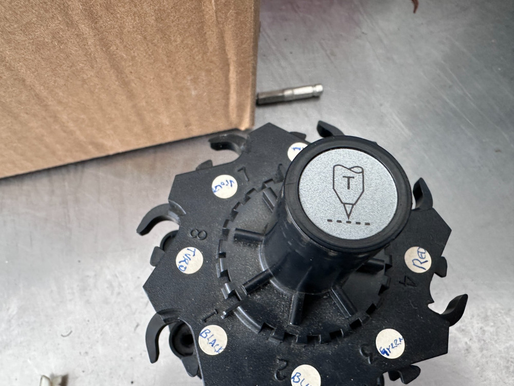 HP 7550 8 Position Plotter Pen Carousel