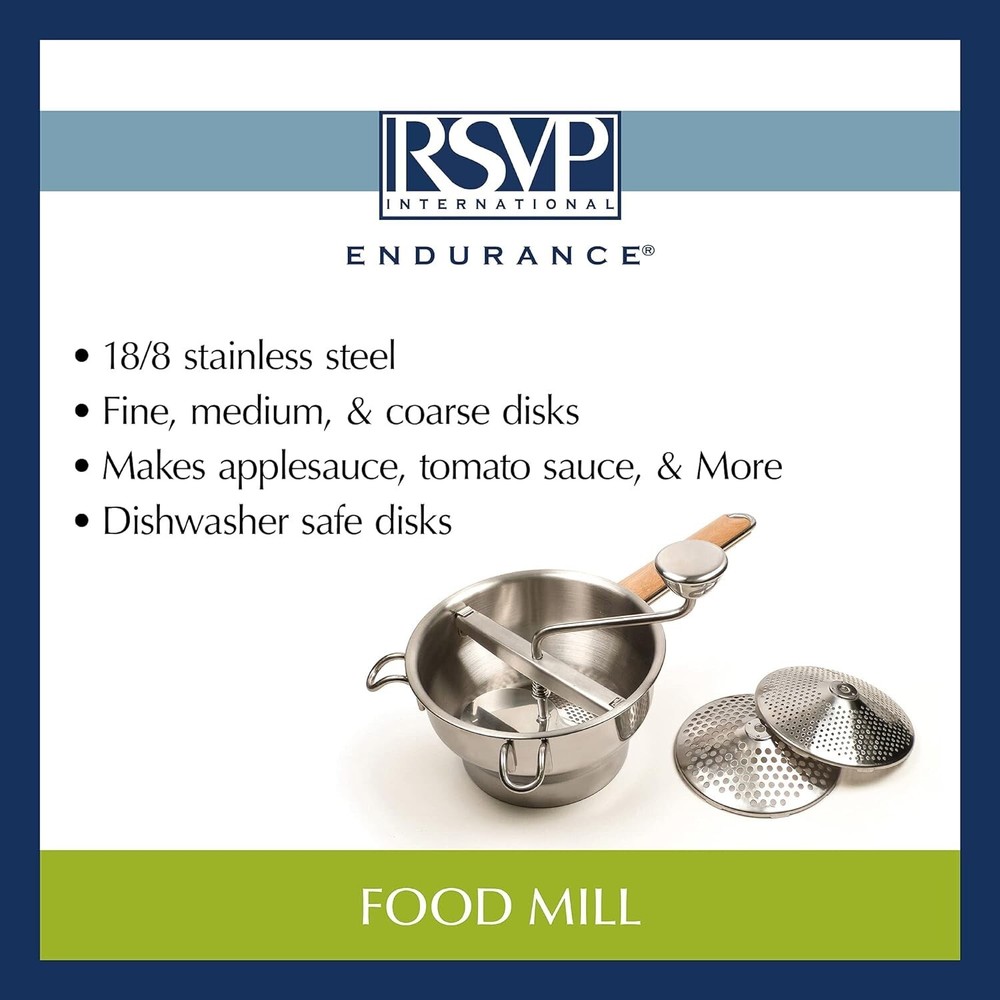 RSVP Endurance Food Mill FDML