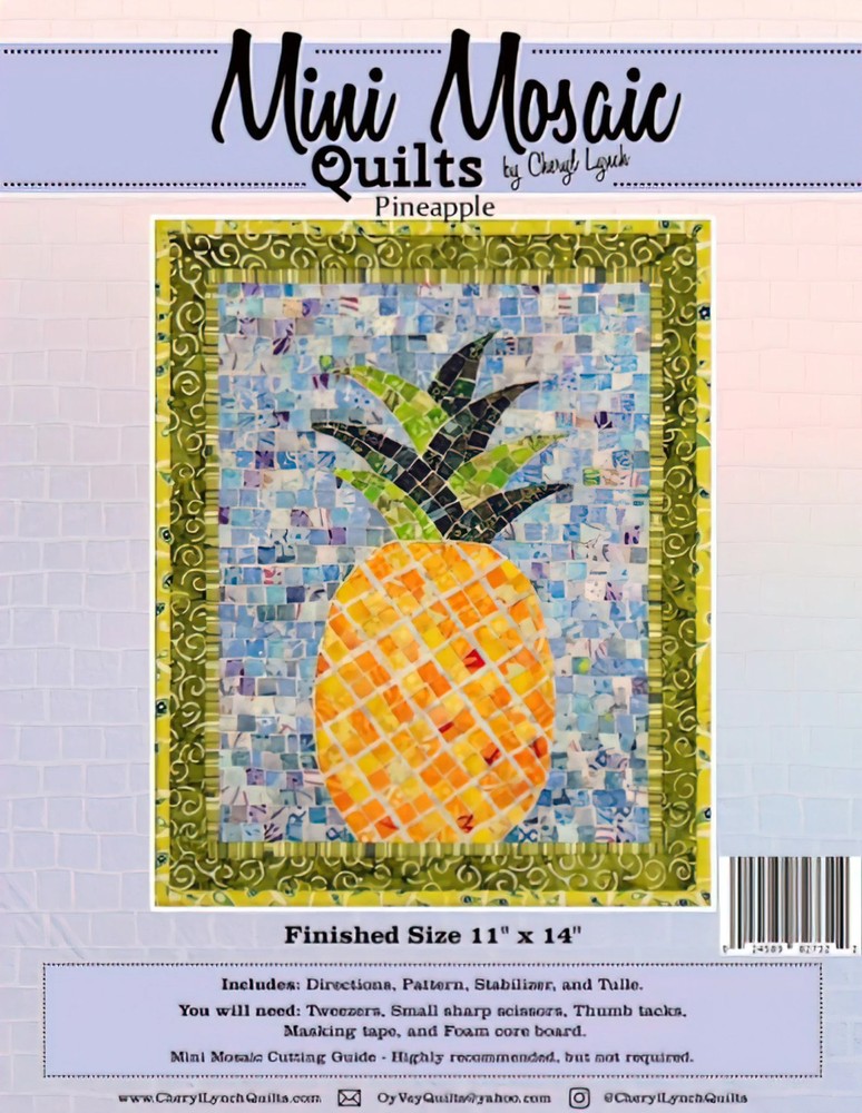 Mini Mosaic - Pineapple Passion Quilt Pattern