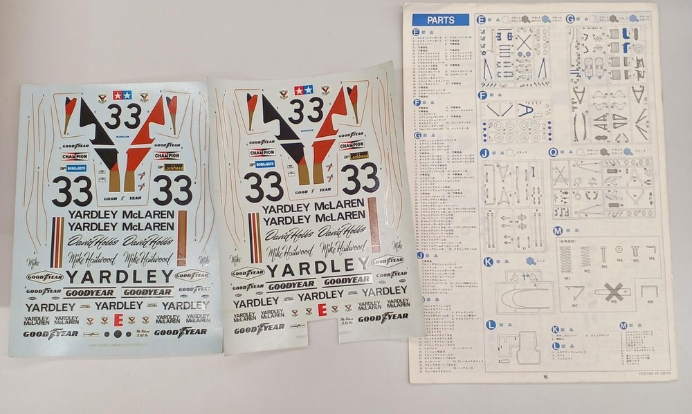 YARDLEY McLAREN M23