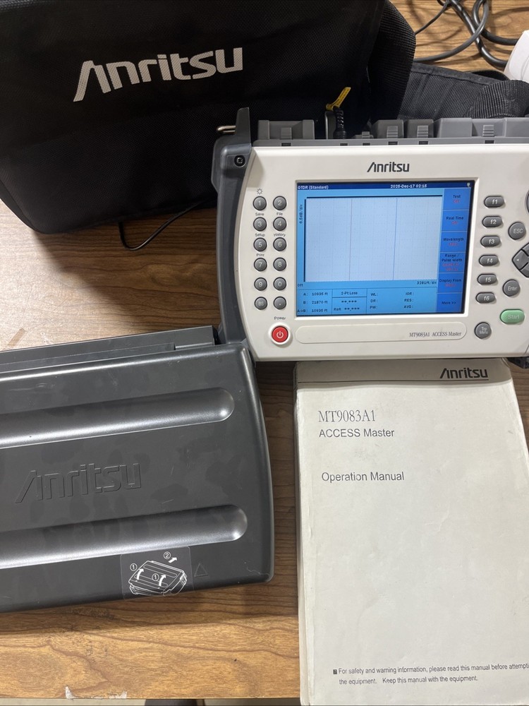 Anritsu Access Master MT9083A1 Opts 10/6/2