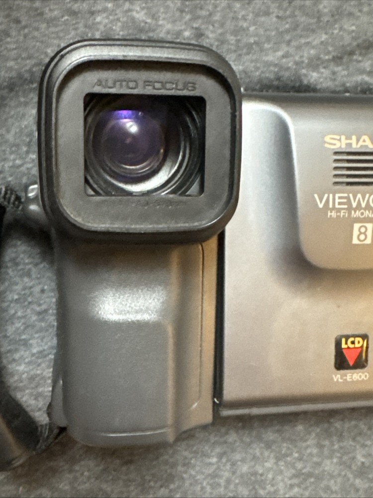 Vintage Sharp Viewcam VL-E600U 8mm Camcorder - Untested - As Is