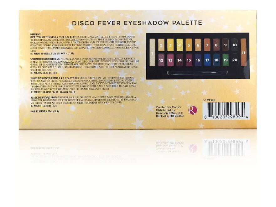 Disco Fever Eyeshadow Palette, Created for Macy's . Same Day Shipping