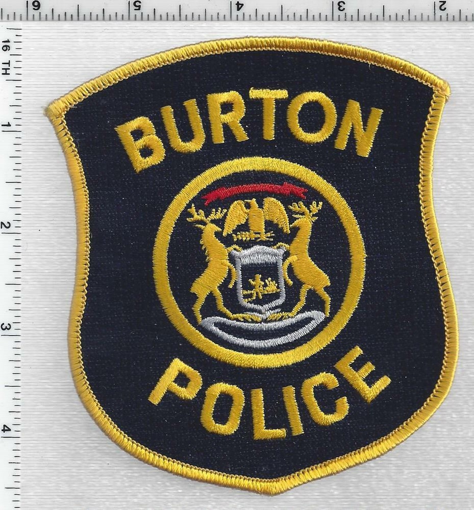 Burton Police (Michigan) 4th Issue Shoulder Patch