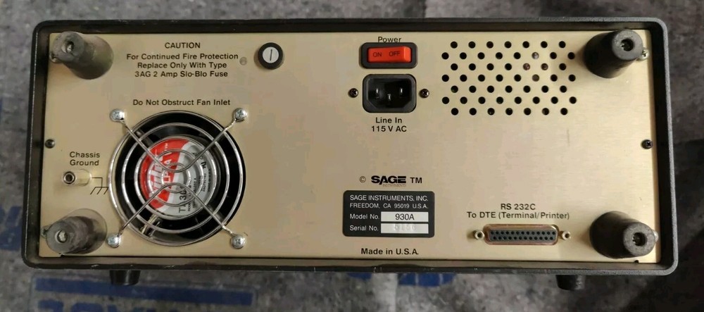 Sage Instruments 930A Communications Test Set
