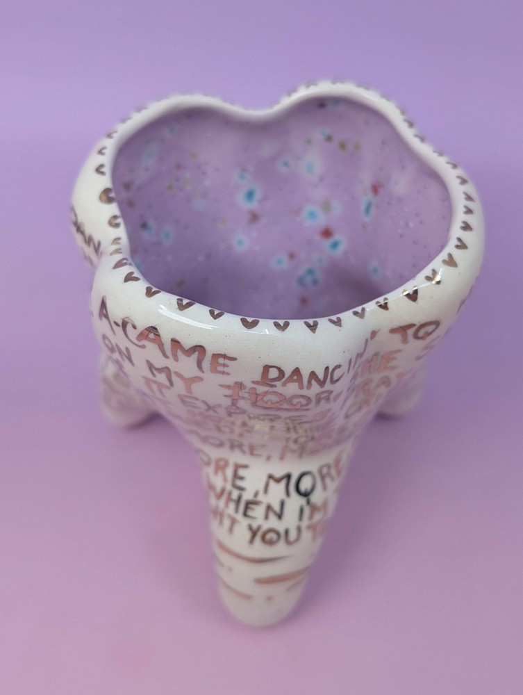 "Rebel Yell" Vase