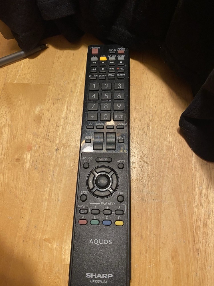 GA935WJSA Replace Remote Control for Sharp Aquos TV “Tested”