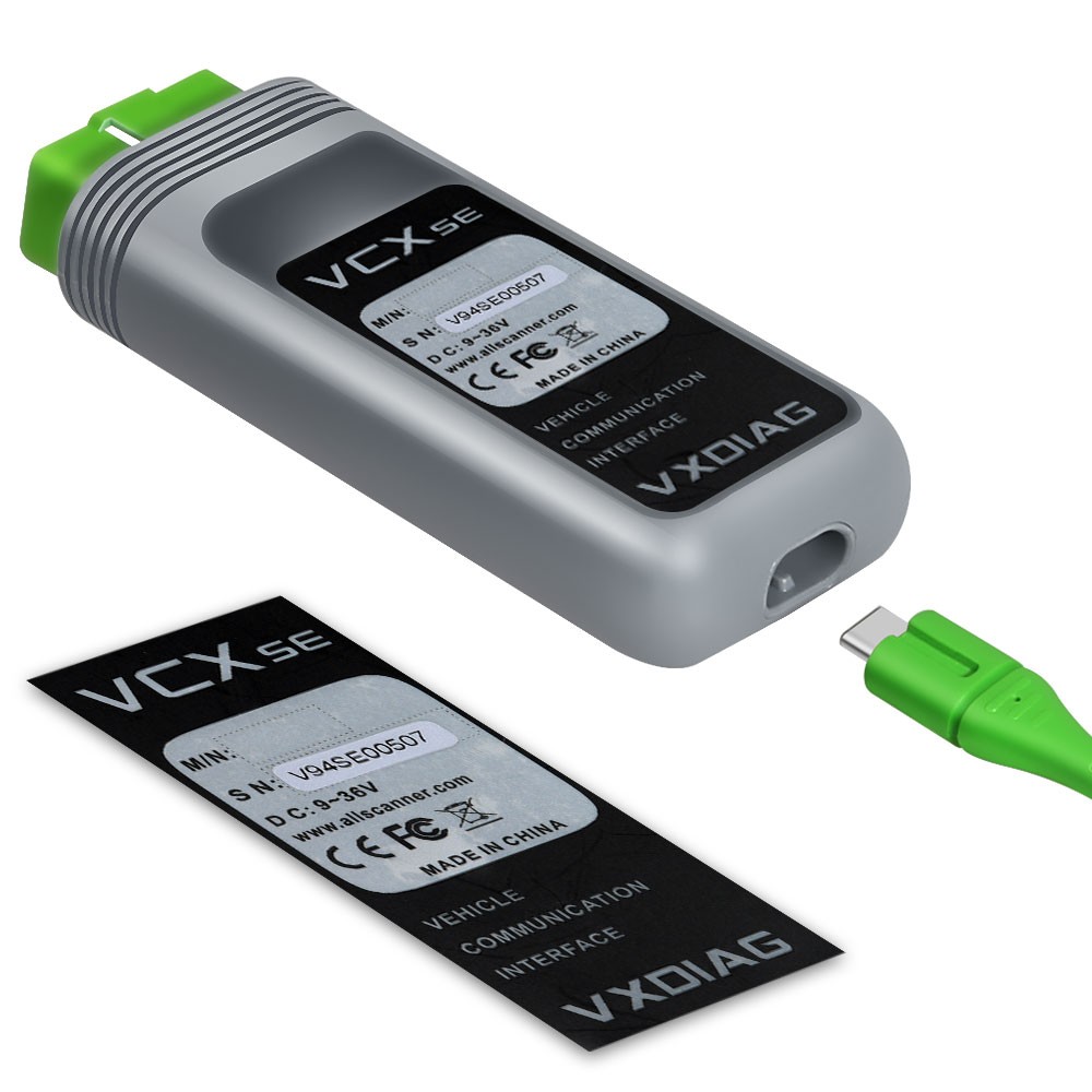 VXDIAG VCX SE Pro OBD2 Diagnostic Tool With 3 Free Car Authorization
