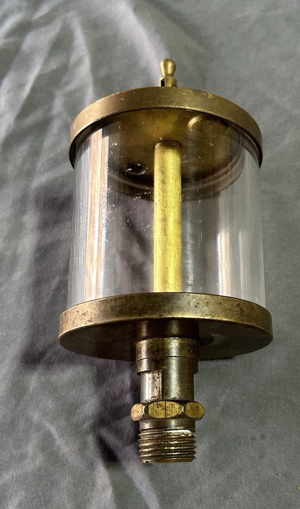 Vintage Brass Machine Oiler Lubricator