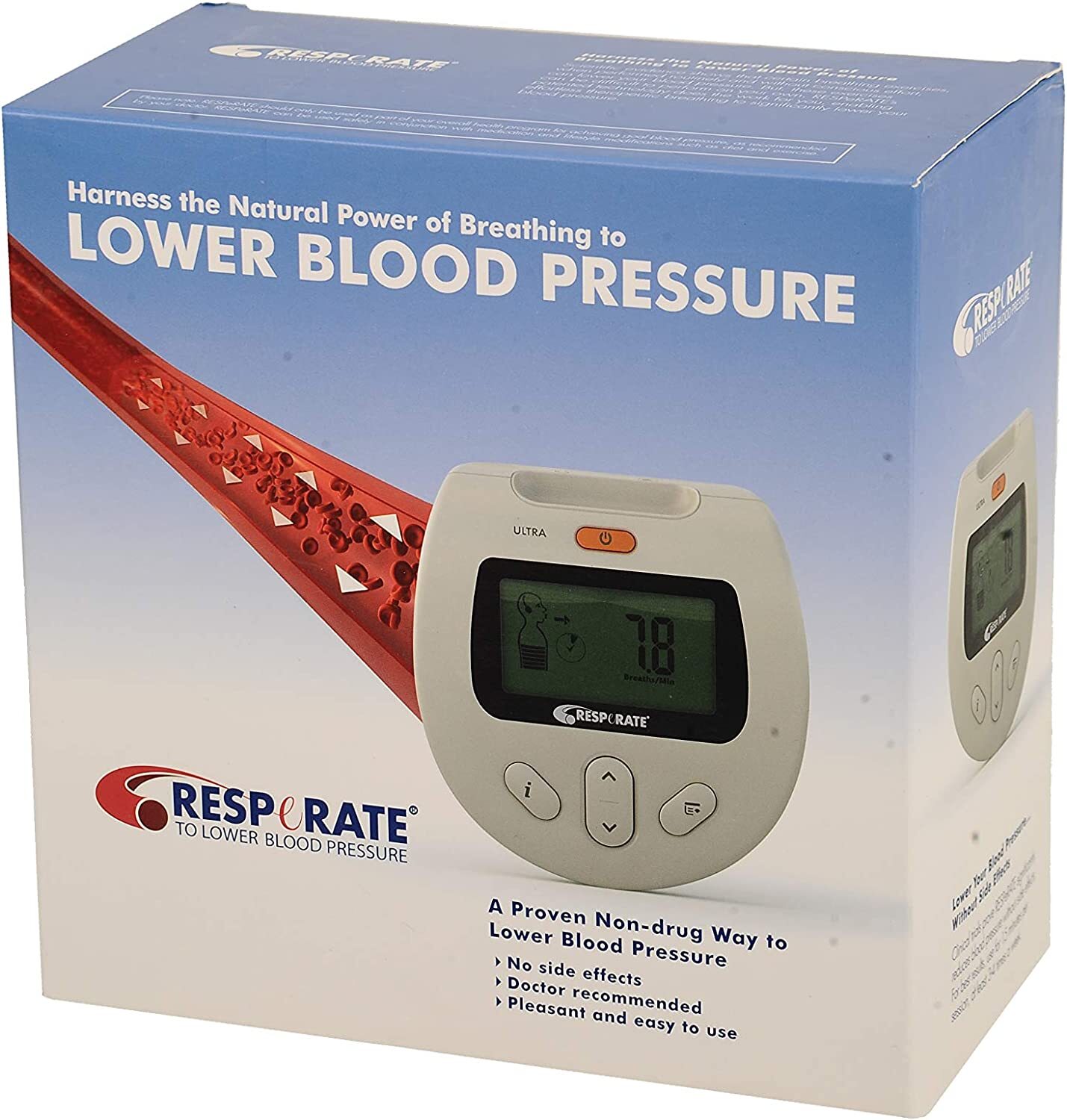 RESPeRATE Blood Pressure Lowering Device Ultra - REFURBISHED