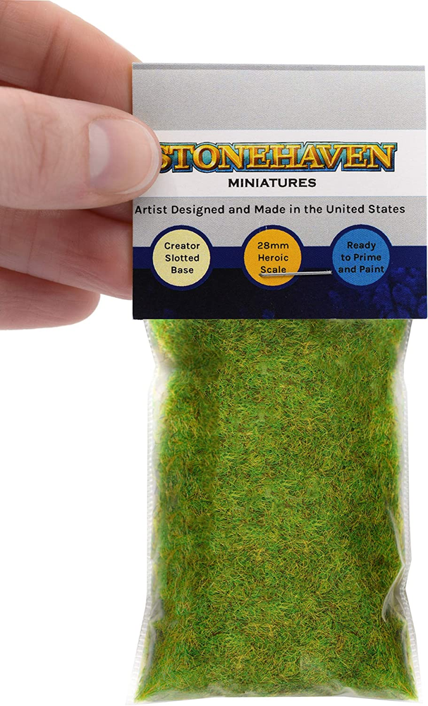 Static Grass Spring Green - 2mm - Base & Scenery Flock - Stonehaven Miniatures