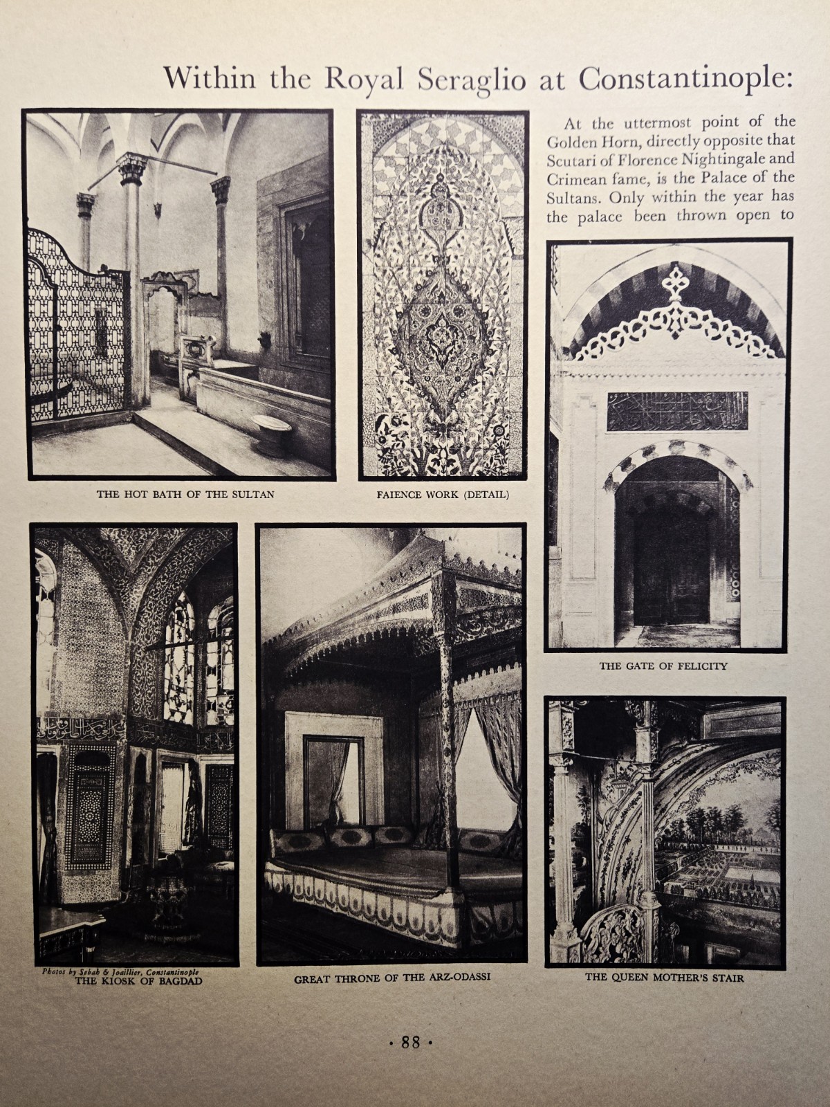 1930 Royal Seraglio at Constantinople Magazine Illustration - Abdul the Terrible