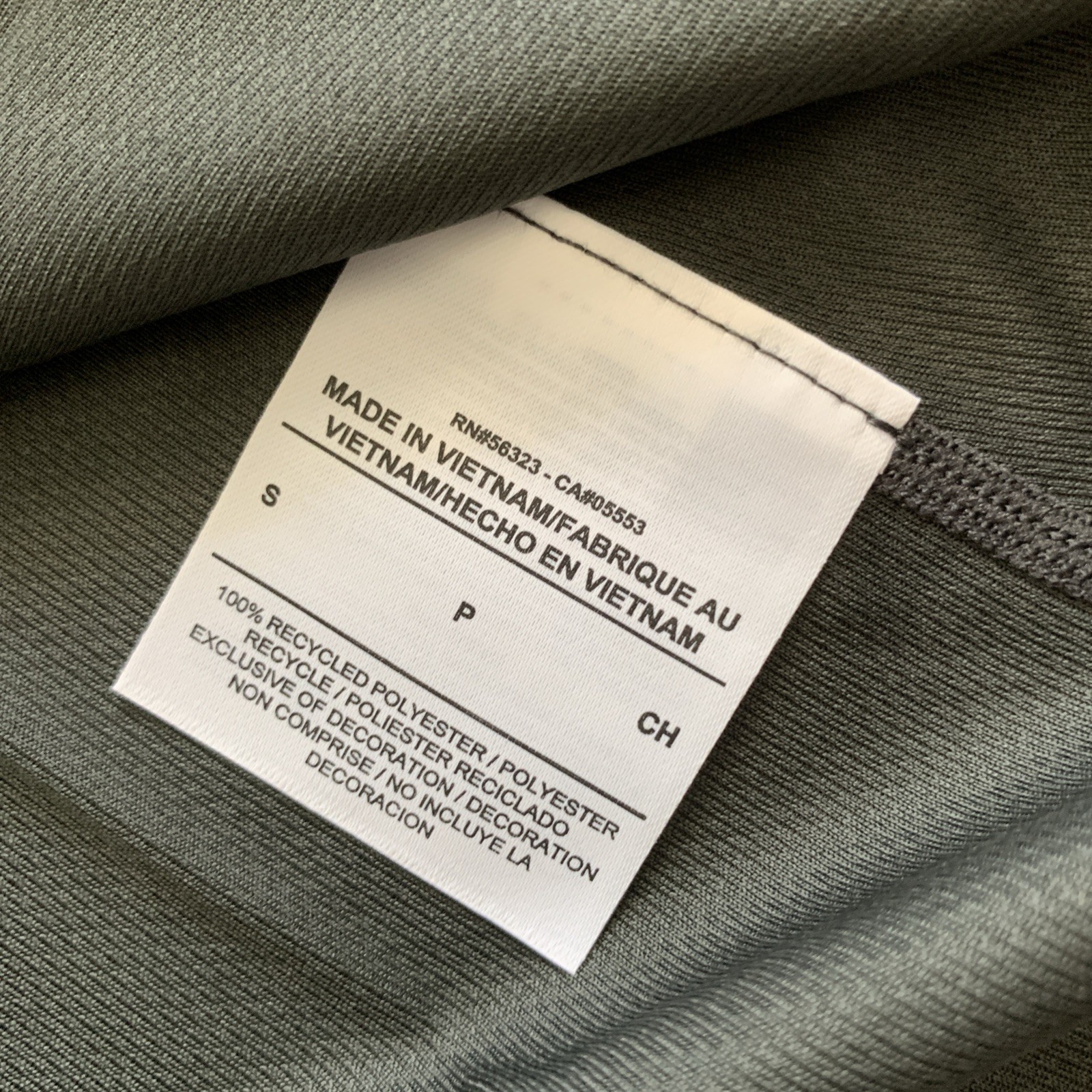 Nike Dri Fit Training Short Sleeve Shirt Womens Sz Small 573892-060 Dark Gray