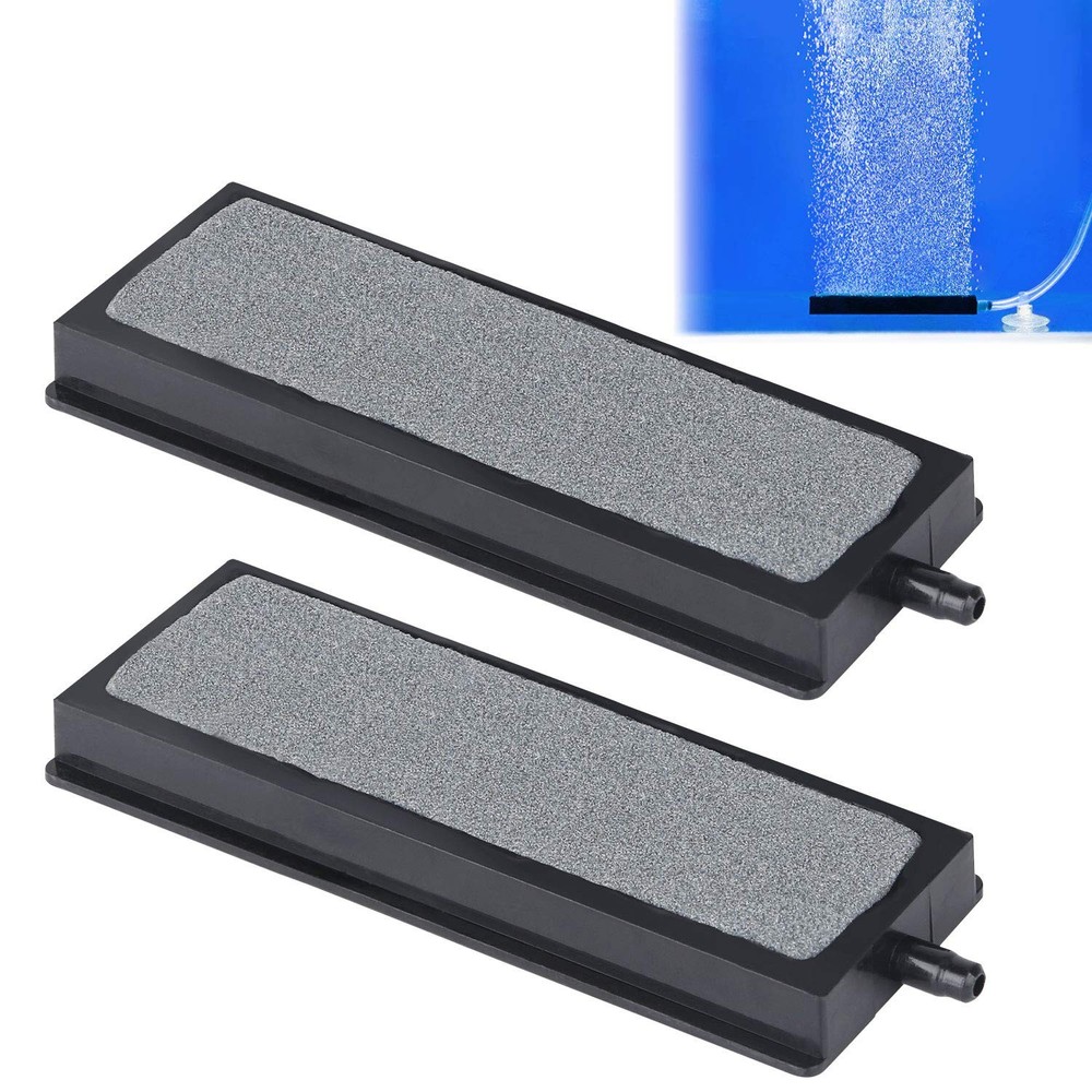 Pawfly 4 Inch Air Stone Grey Mineral Bubble Bar Diffuser Grey,