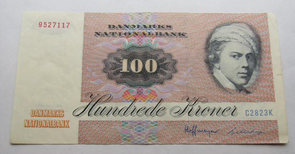 DENMARK, 100 KRONER, P#51l, (19)82