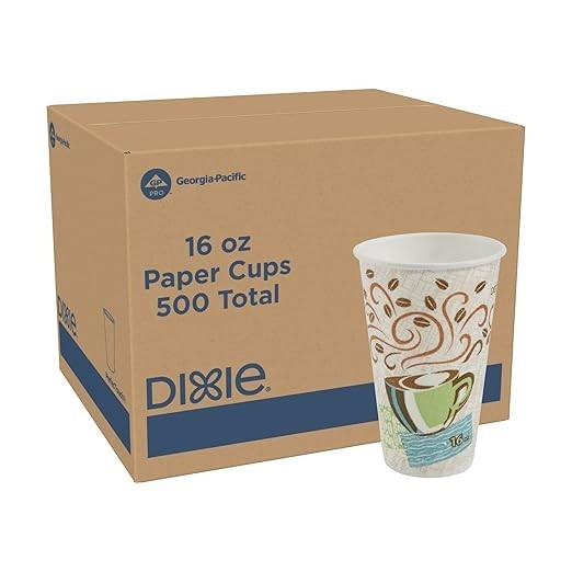 Dixie PerfecTouch 16 oz Paper Coffee Cups
