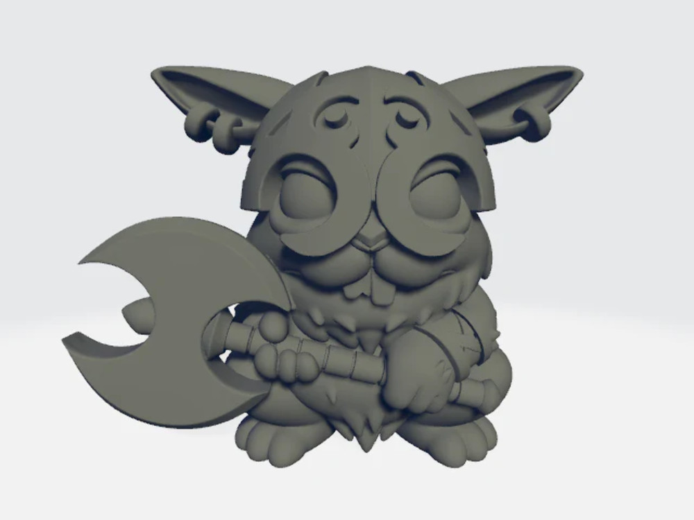 Chibi Tykes - Barbarian Rabbit