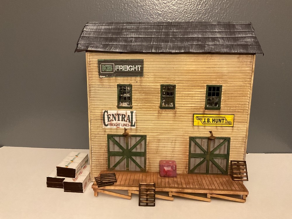 HO Scale KB Freight Structure Kit Laser Cut